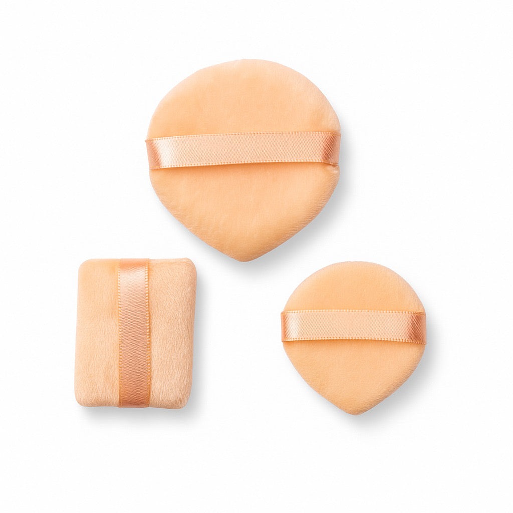 3in1 Makeup puff set