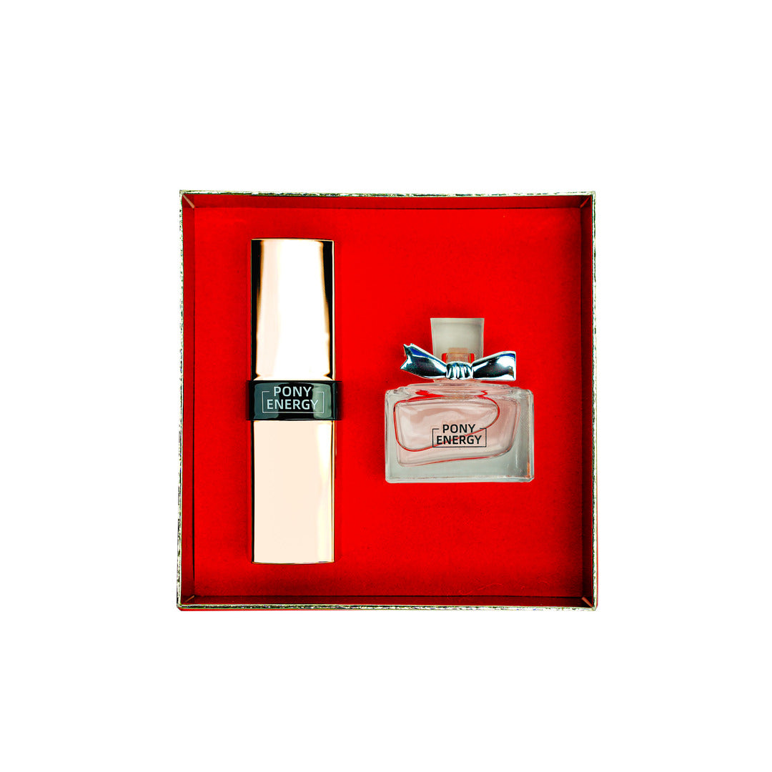 Lipstick and Flower Sweetheart Perfume Gift Box
