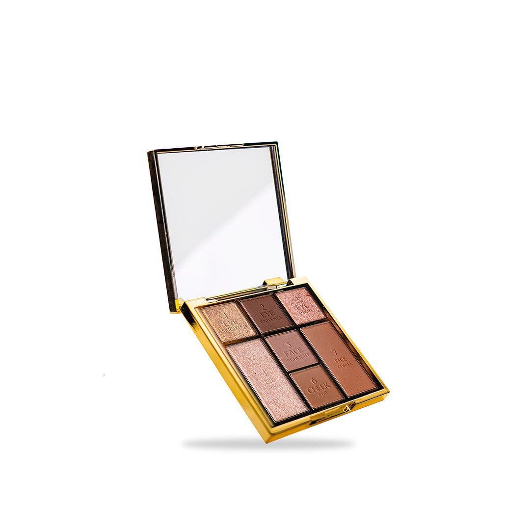 Luxurious Seven Colour Eyeshadow Palette
