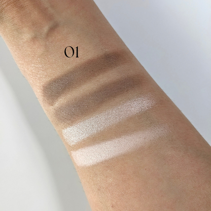 2 in 1 Highlighter and Contour Palette