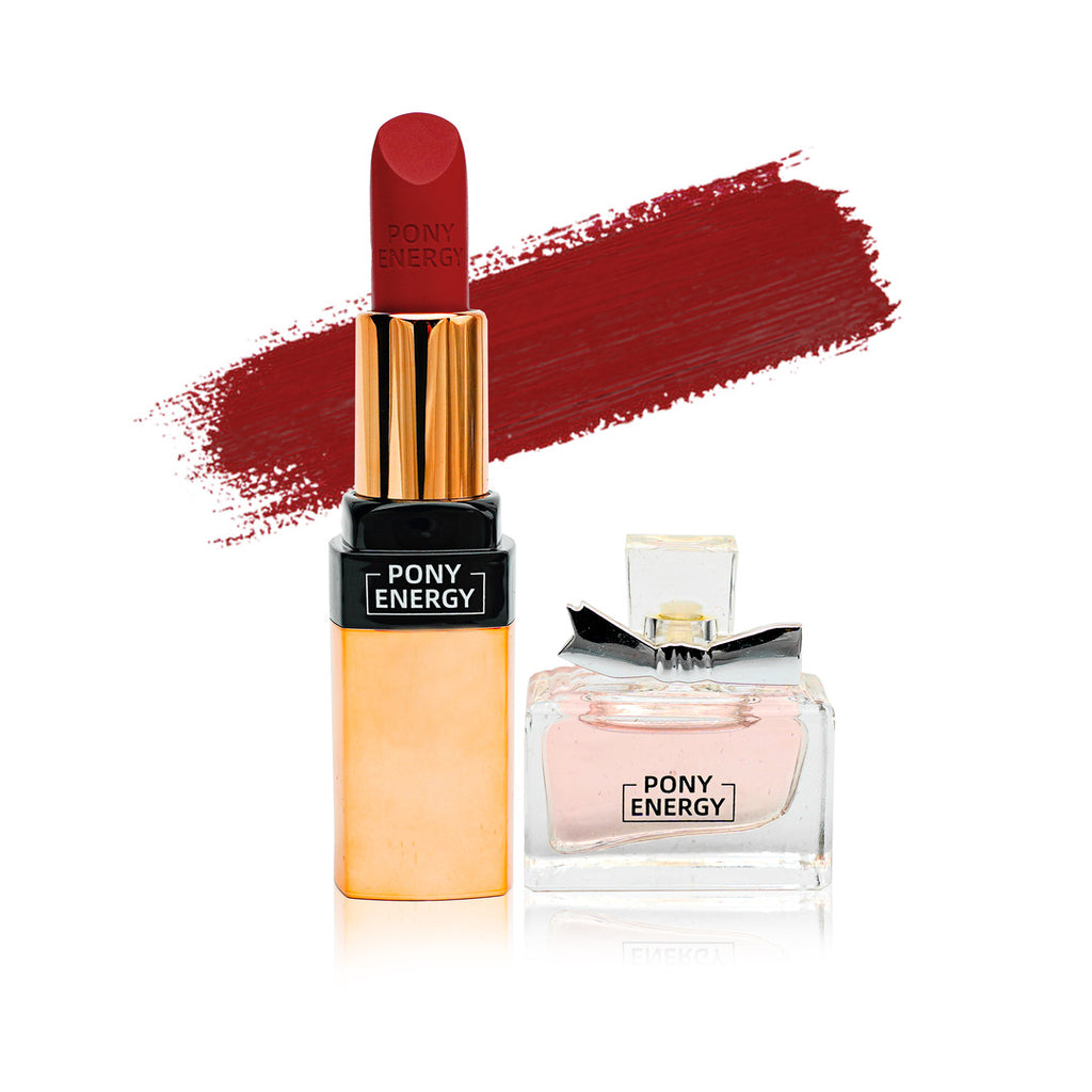 Lipstick and Flower Sweetheart Perfume Gift Box