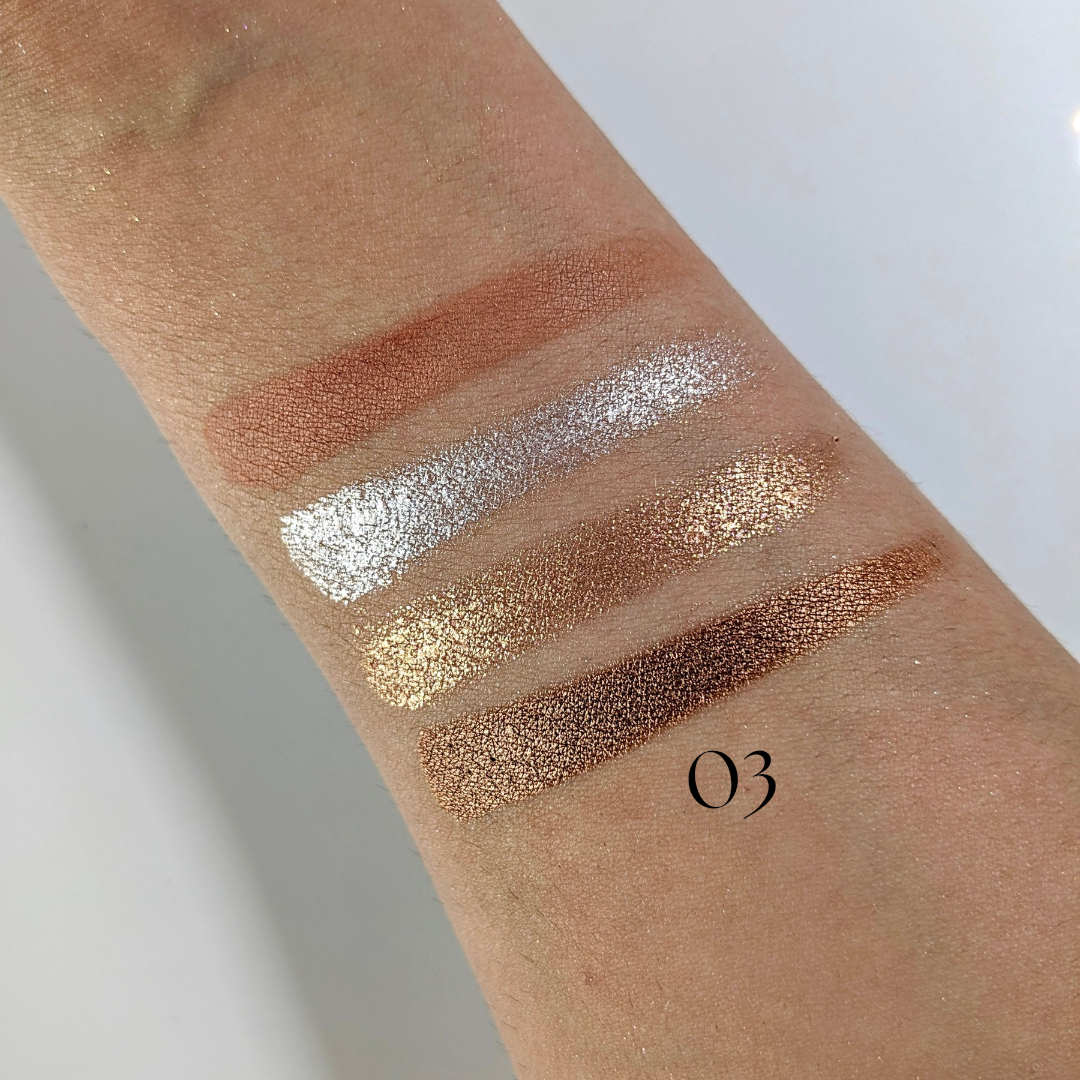 Eye Catching Four-Color Eyeshadow Palette