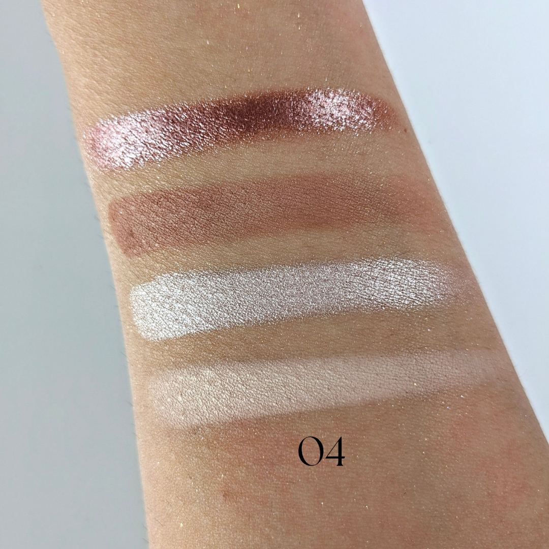Eye Catching Four-Color Eyeshadow Palette
