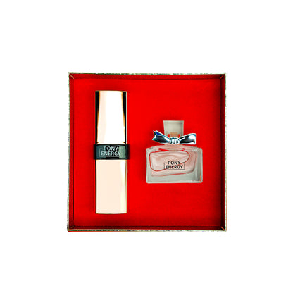 Lipstick and Flower Sweetheart Perfume Gift Box