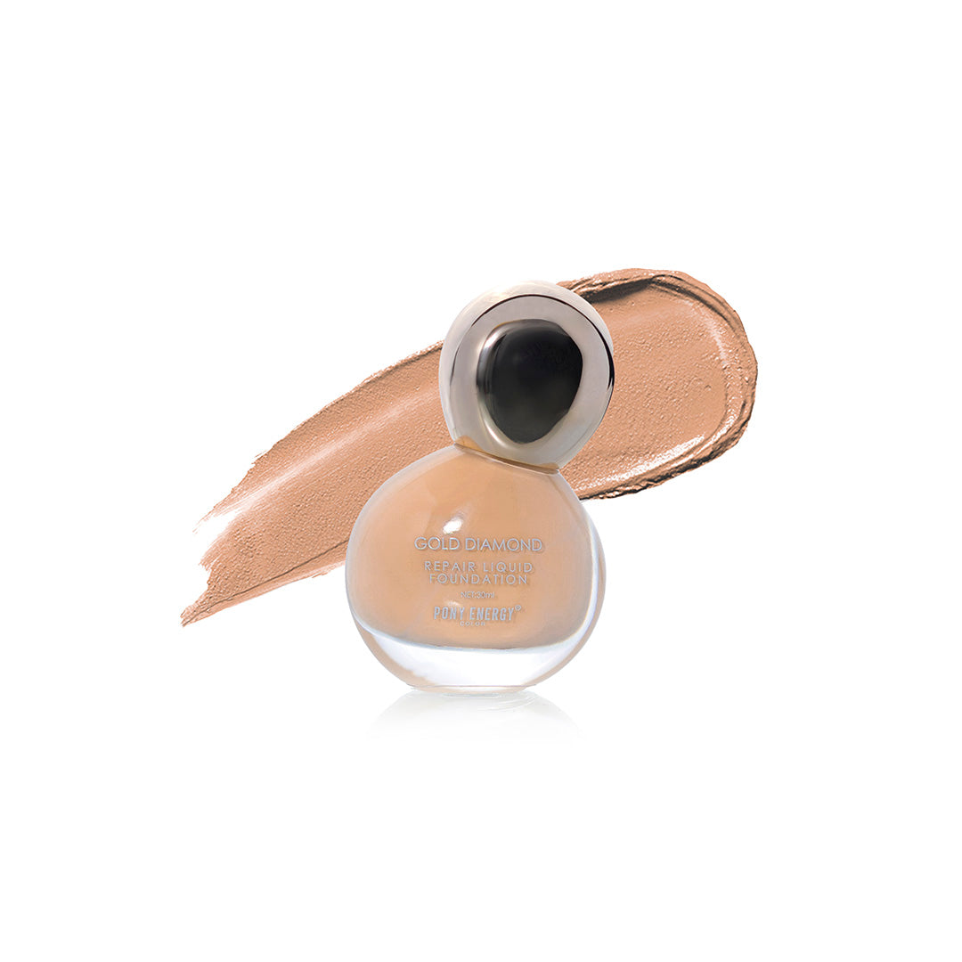Gold Diamond Repair Oil Control Liquid Foundation
